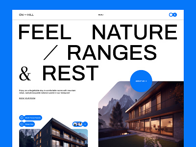 Hotel Website Homepage | Solar Digital ui ux web design website design