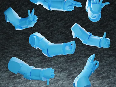 Space Marine Hand Poses #1 warhammer