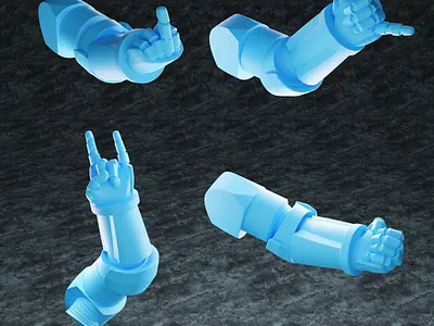 Space Marine Hand Poses 2 warhammer