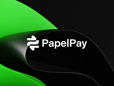 PapelPay Logo Design abstract arrow brand company exchange fintech geometric letter p logo logo design modern money pay payment transaction