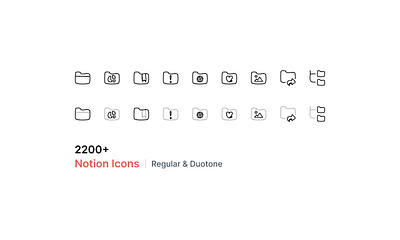 2200+ Notion Icons - Overflow Design app icon figma folder icons free freebie icon iconography icons iconset illustration notion notion icon sketch svg ui icon vector web web icon