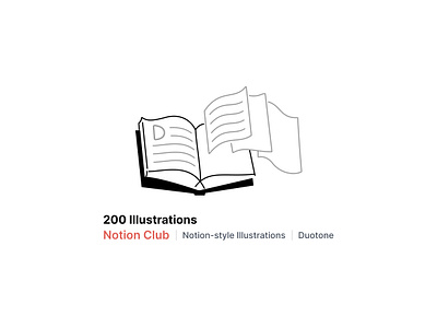 Notion Club - Overflow Design app illustration figma free freebie illustration notion notion illustration sketch svg ui illustration vector web illustration