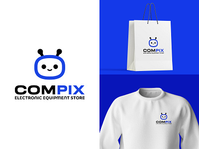Compix app branding design graphic design illustration logo typography ui ux vector