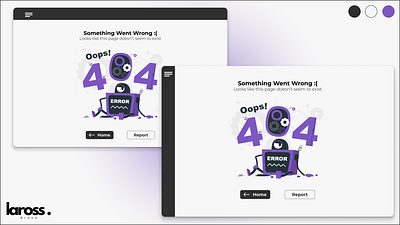 404 Page figam graphic design ui