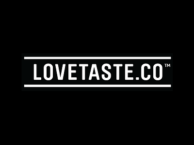 Love Taste Company branding design graphic design illustration logo pointofsale poster vector