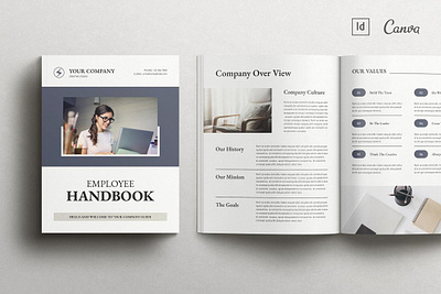 Employee Handbook Template 3d employee guidelines