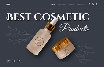 Cosmetic Products UI design