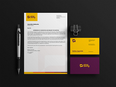 Stationery / Branding Design branding business card graphic design
