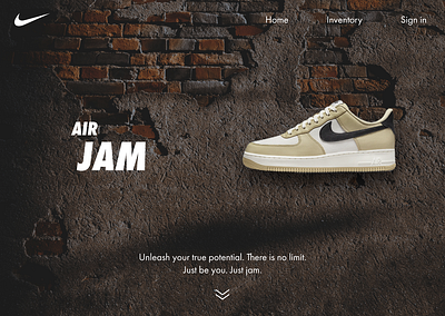 UI/UX project - Air Jam eStore - Example - SOON (in progress) animation app design graphic design motion graphics ui ux