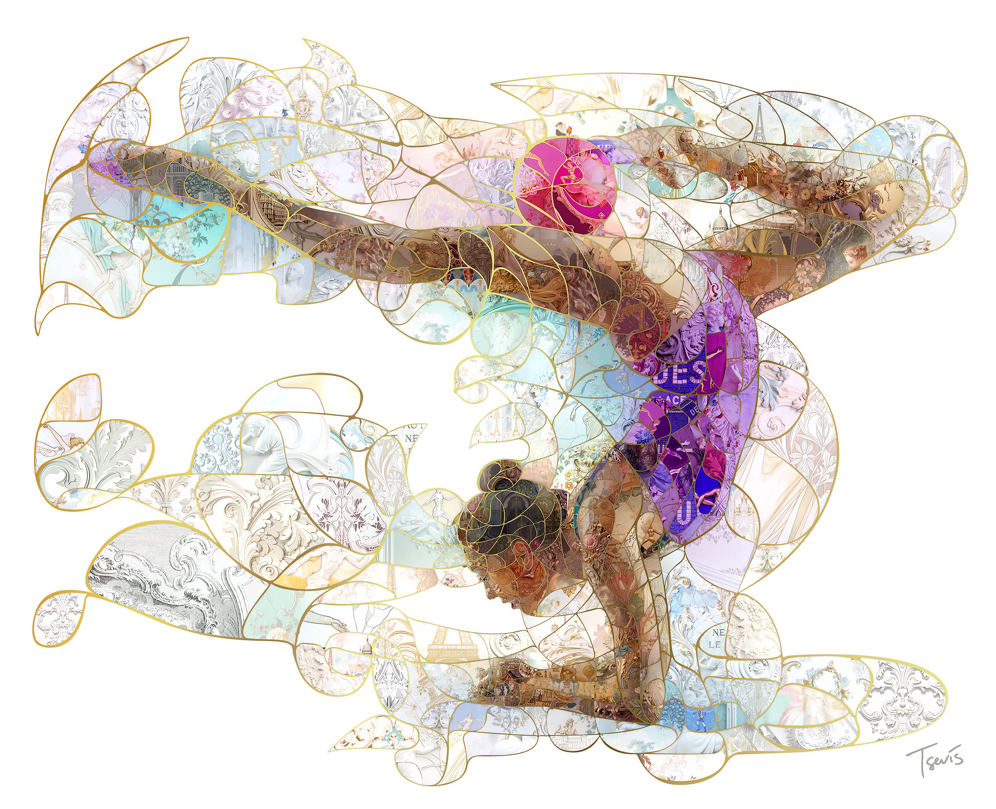 Paris 2024: Gymnast by Charis Tsevis on Dribbble