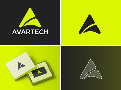 Avartech - Logo Design abstract app logo brand identity branding creative logo icon logo logo logo design minimal logo minimalist logo modern logo symbol vector