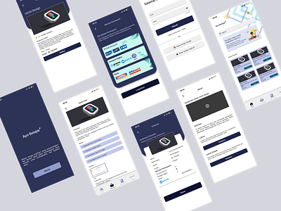 Mobile UI: E Learning App Ayo Belajar app design graphic design typography ui ux
