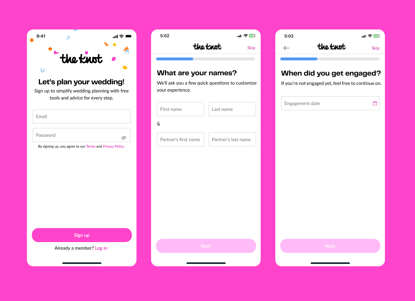 TK Rebranded & updated iOS onboarding clean design flat minimal product design ui ux ux ui uxui vector