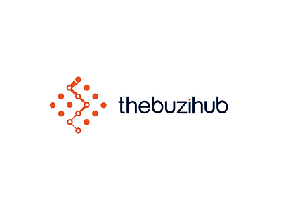 Thebuzihub - Logo Animation animation animation design design dots excel execute explore flat gif illustration json logo logo animation lottie network startup ui
