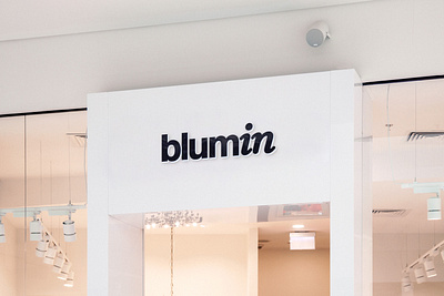 blumin | Logo Design adobe illustrator brand design brand identity branding design graphic design logo logo design minimal packaging typography visual identity