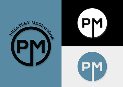 Prestley Mediations Logo Design adobe branding design graphic design logo vector web web design