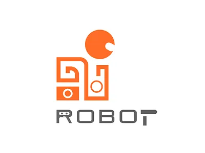 Robot Art abstract app icon logo branding creative logo design design logo flat logo illustration logo logo design logo designer logos luhu saher minimal logo minimalist logo modern logo pillisoso unique logo unused vector
