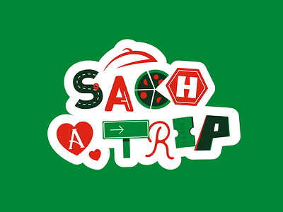 Sach a trip - Locations Campaign (pt2) adventure aftereffect animation art brand branding design effect graphic design graphics identity illustration logo motion motion graphics road sticker trip vector