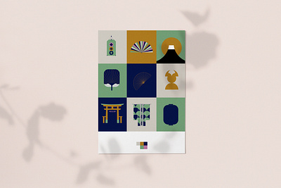 Pattern design design graphic design illustration japan japanese culture narrative storytelling vector