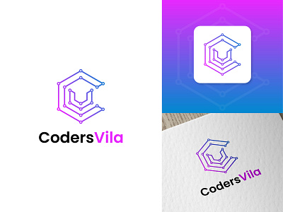 CV Logo Design--Letter Logo branding designer c letter logo c logo creative logo v letter logo v logo