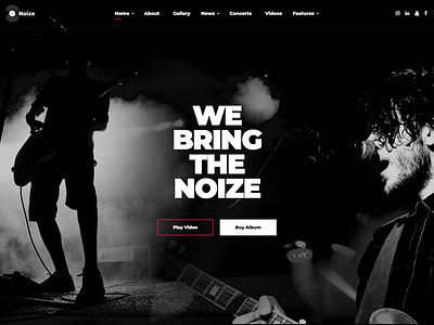 Noize 128 professional web development website design website templates