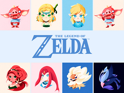 The Legend of Zelda|Minimalism| illustration clean flat design graphic design illustration minimalism switch vector