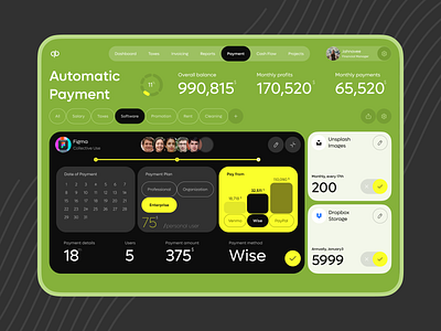 Finance Service Management dailyui design finance layout management minimal payment payment planas ui webdesign website