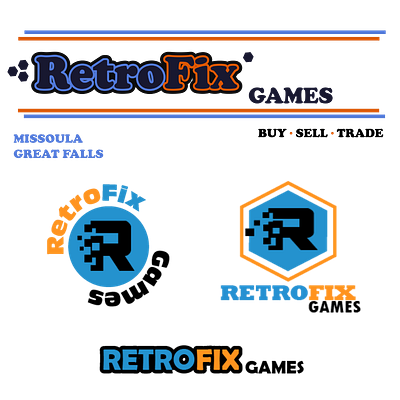 Logo Design - Retrofix Games