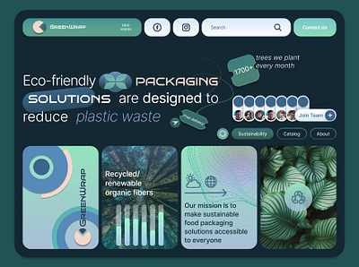 Eco-pack branding dailyui design graphic design illustration logo ui ui ux uiu web design website