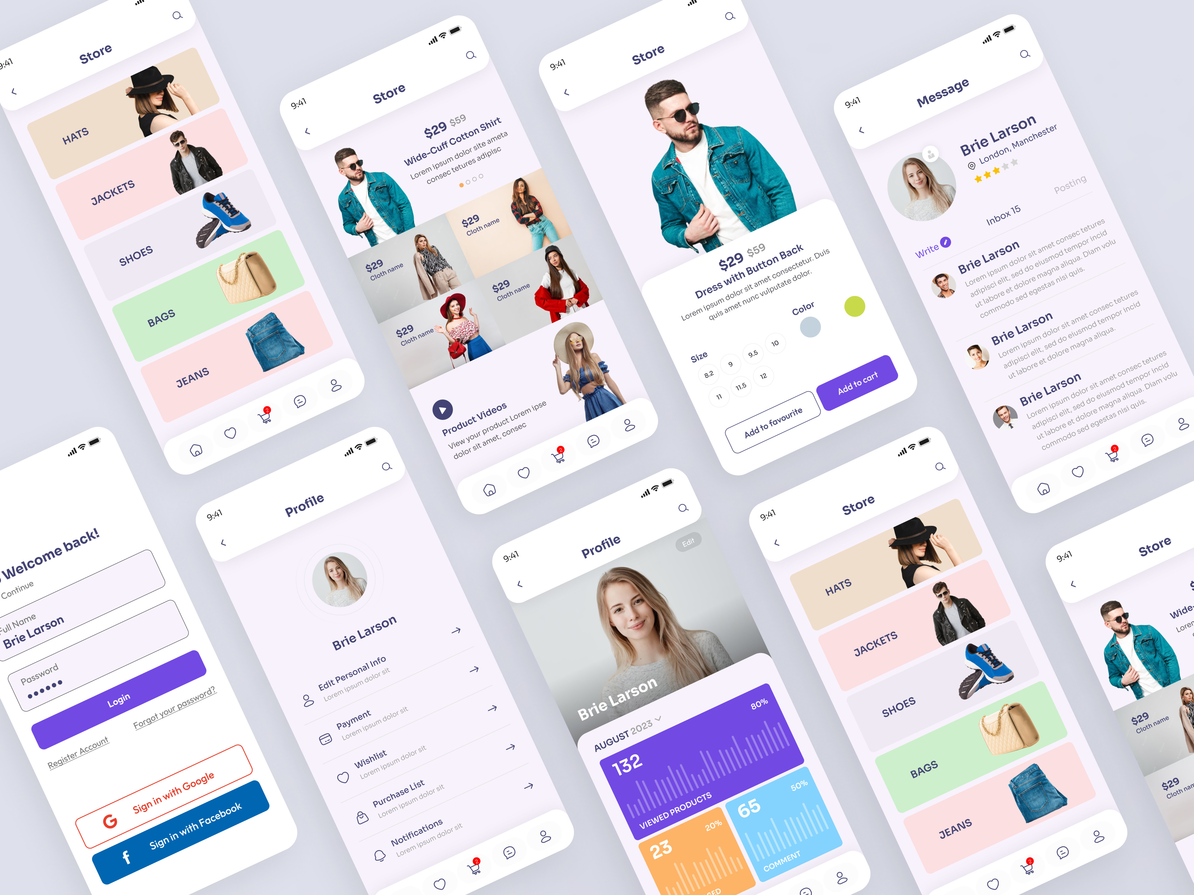 Product Shopping E-commerce App app design checkout page delivery app e commerce app ecommerce app ecommerce design ecommerce shop ecommerce shop app food app design mobile ui ux product app product app design product design product profile product shopping product shopping app shop mobile app shop profile shopping app shopping website