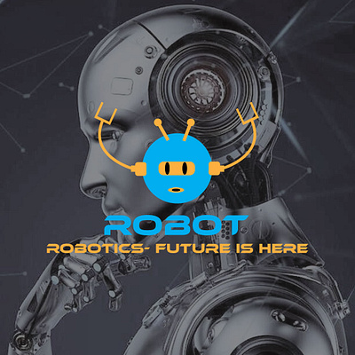 Concept : Robot - Logo Design (Unused ) ui