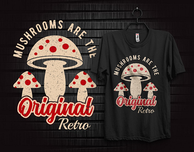 Mushroom Vintage T-shirt Design. apparel design clothing design fasion instagood like mushroom mushroom design mushroom vintage online shooping shirt t shirt t shirt t shirt shop tee tee design tee shirt design tee shop tshirt vintage design