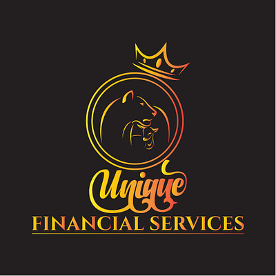 Concept:- Financial Services-Logo Design-Unused ui