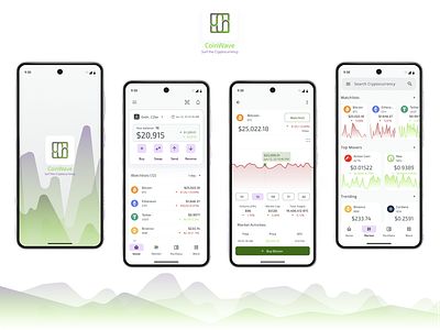 CoinWave - Surf the Cryptocurrency blockchainexperience cryptoapp cryptocurrencydesign cryptocurrencyexperience cryptocurrencyinterface cryptocurrencyui cryptodashboard cryptodesign cryptoexchange cryptomarketplace cryptoportfolio cryptotrading cryptoui cryptowallet digitalassets financeapp financialtechnology investmentapp ui uiuxcrypto