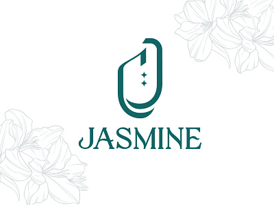 Jasmine Logo Design branding design illustration logo logo design branding logo designer logo mark logodesign logotype ui