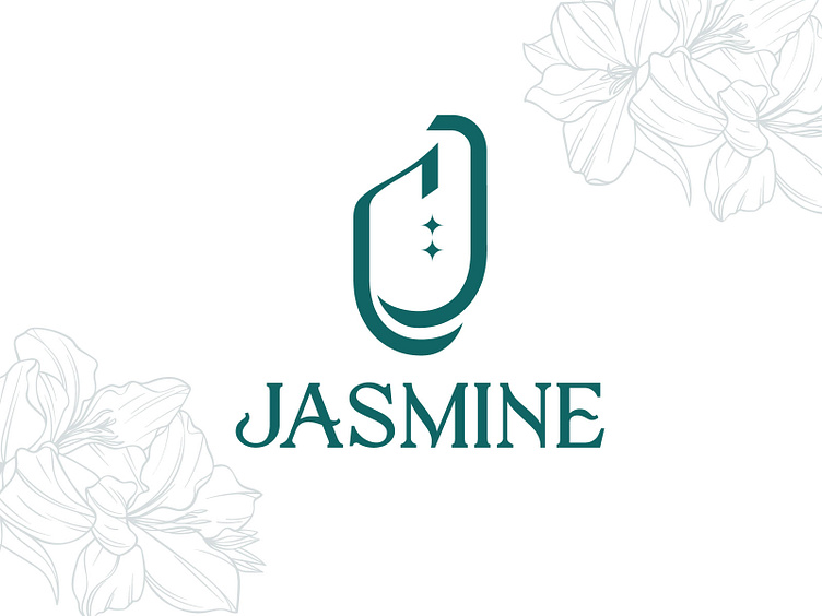 Jasmine Logo Design by GraphicFocus on Dribbble