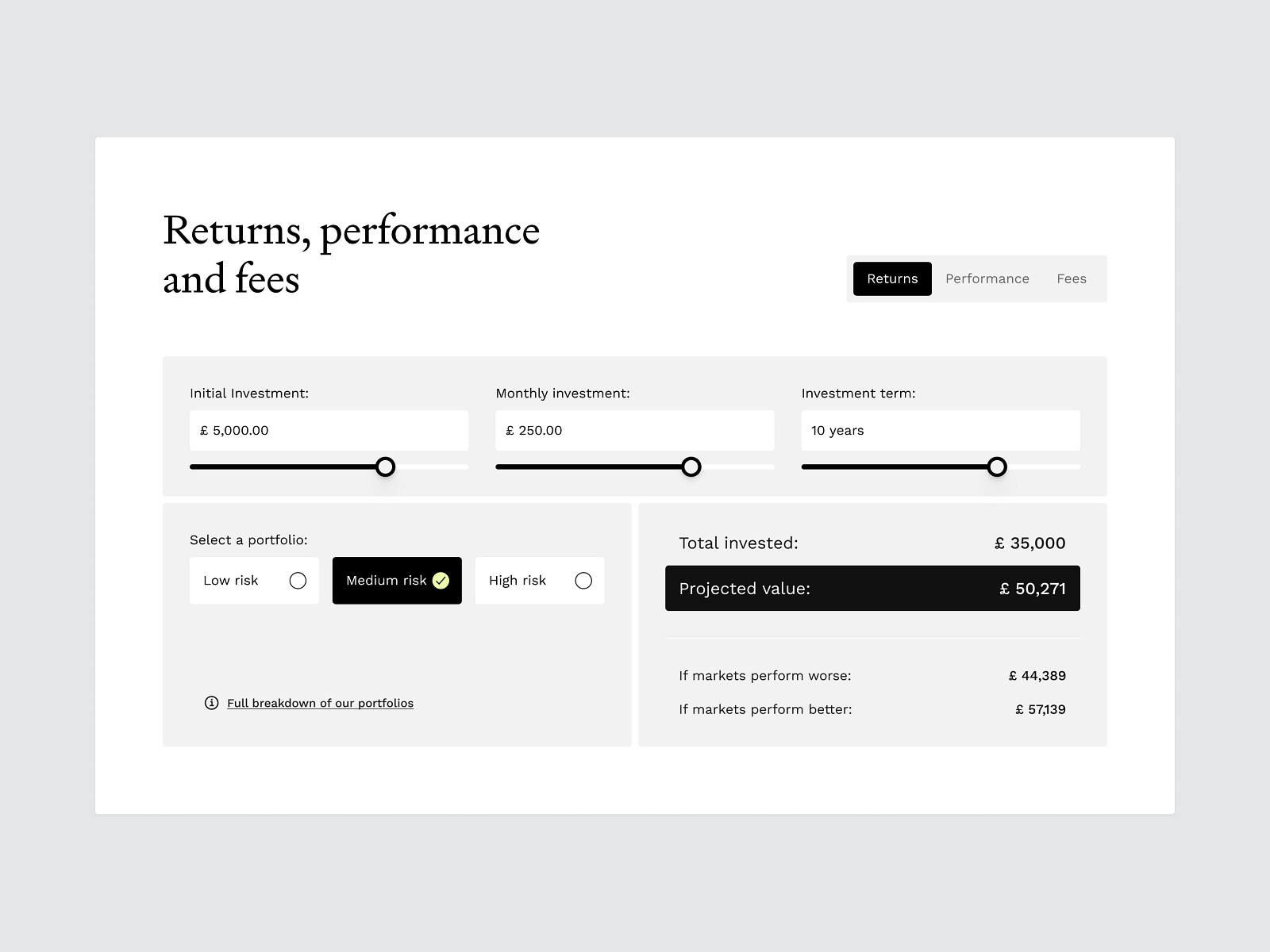 Investment Calculator UI Exploration By Joshua Michael On Dribbble investment-calculator-ui-exploration-by-joshua-michael-on-dribbble