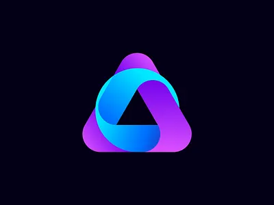 A letter + play button, logo design, music, play, triangle logo brand identity brand logo branding business logo icon letter a logo logo design media logo minimalist logo modern logo music music logo play play button play icon professional logo social media logo symbol video logo