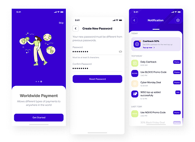 Mobile App Design for Payment Platform app app design branding design figma figma design finance mobile app mobile design ui uiux user interface userexperience