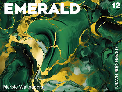 Emerald Elegance Green Marble Repeatable Pattern Wallpaper classic contrast design graphic design illustration luxurious