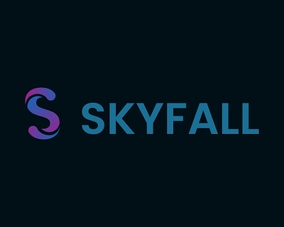 SKYFALL LOGO banner design br business card design design email signature design fa graphic design icon design illustration letterhead design logo logo design skyfall logo stationery design t shirts design ui web template design