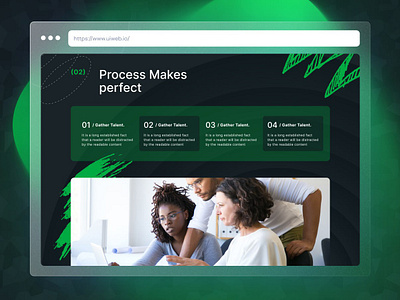UiSection - Features features green header green landing page site ui ui section ui ux web design