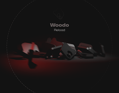 Woodo 2.0 (Reload) 3d branding concept personal brand ui