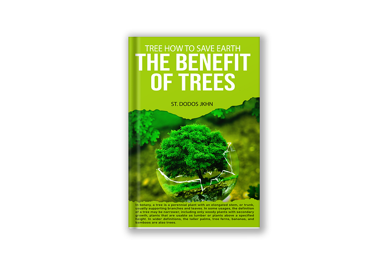 Nature and trees book cover design by Shimanto Das on Dribbble