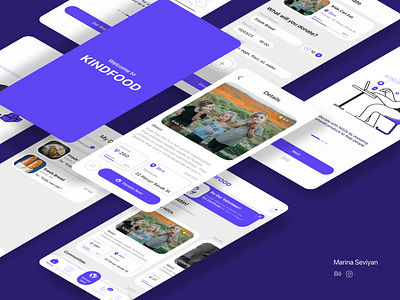 Food donation app design app branding design donationapp fooddonationapp graphic design illustration logo typography ui ux vector