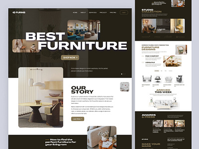 Furniture Ecommerce Website Landing page bedroom ecommerce landing page ecommerce website furniture furniture app furniture landing page furniture online store furniture website futniture homedecor homedecor website interior interior design living room marketplace minimal shopify website store apps woocommerce woodworking