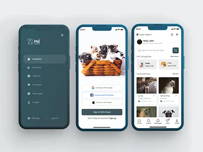 PetHaven- Pet Adoption mobile app mobile petadoption ui