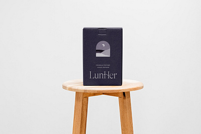 LunHer Packaging Design Concept brand design femcare design logo packaging design period health