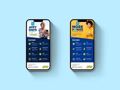 Jamaica Public Service (JPS) Email Marketing campaign design email graphic design layout marketing
