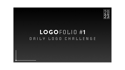 Logofolio #1 - Daily Logo Challenge 2023 branding dailylogochallenge design dlc illustrator logo logo design logofolio vector